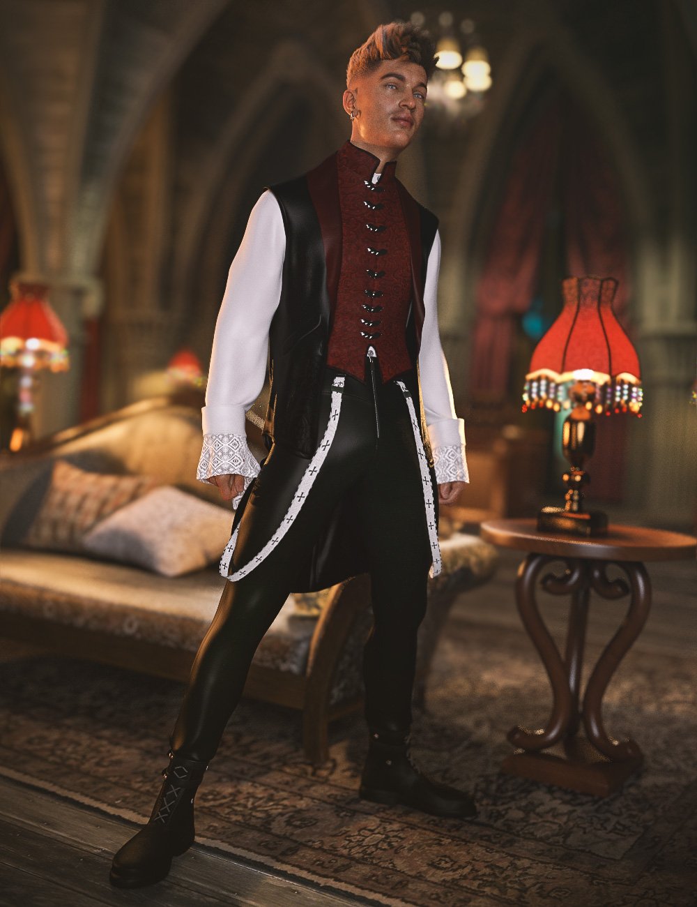 Jasper Black : Ivone Jasper Black : Ivone by: Shox-Design, 3D Models by Daz 3D