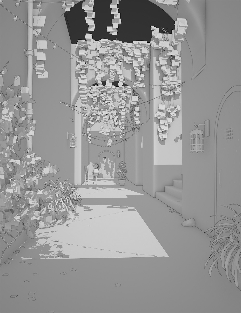 Old Town Alley by: bitwelder, 3D Models by Daz 3D