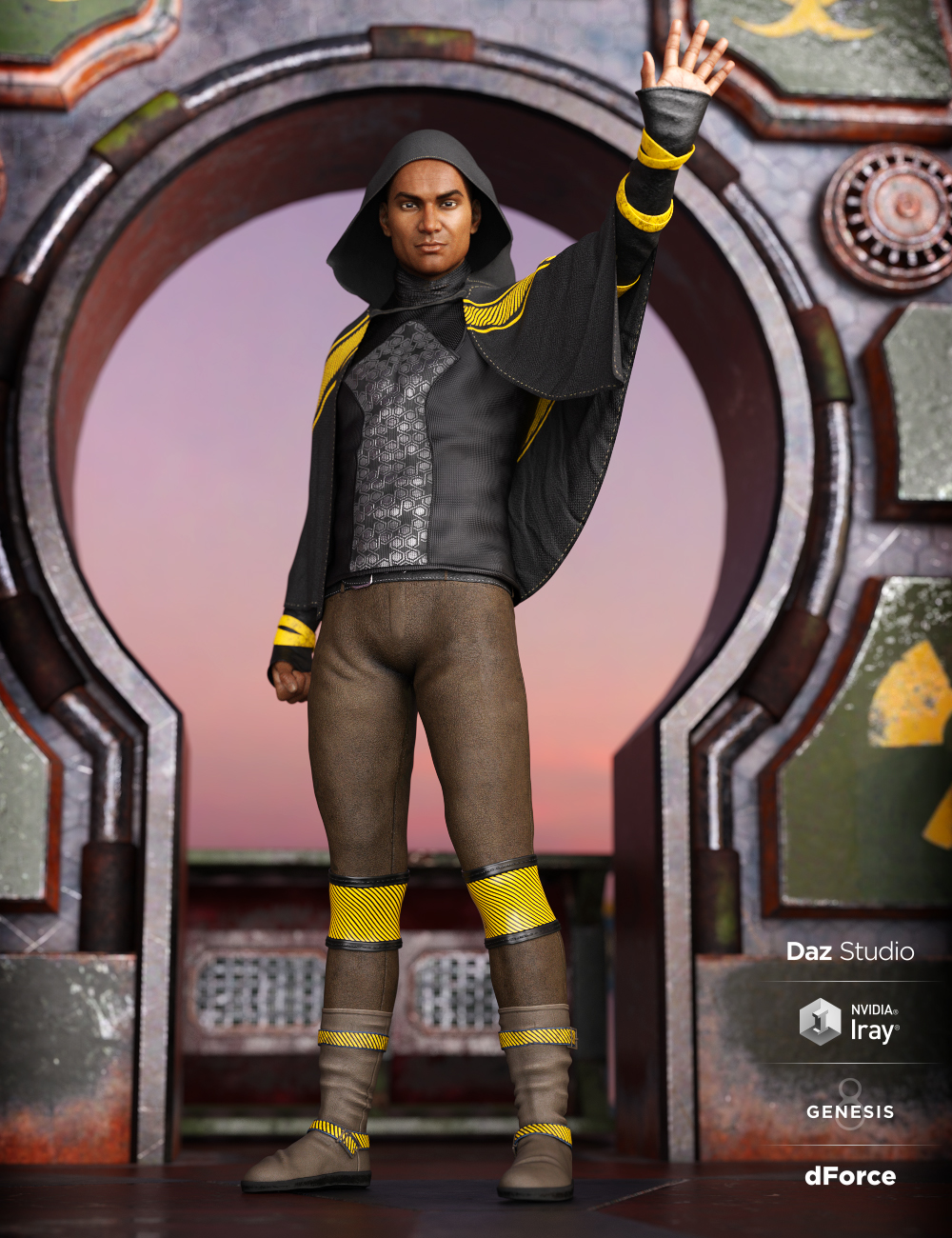 dForce Sky Rebel Outfit Textures dForce Sky Rebel Outfit Textures by: Moonscape GraphicsSade, 3D Models by Daz 3D