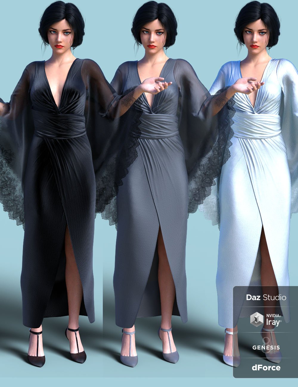 dForce Vanzzak Outfit for Genesis 8 Female(s)