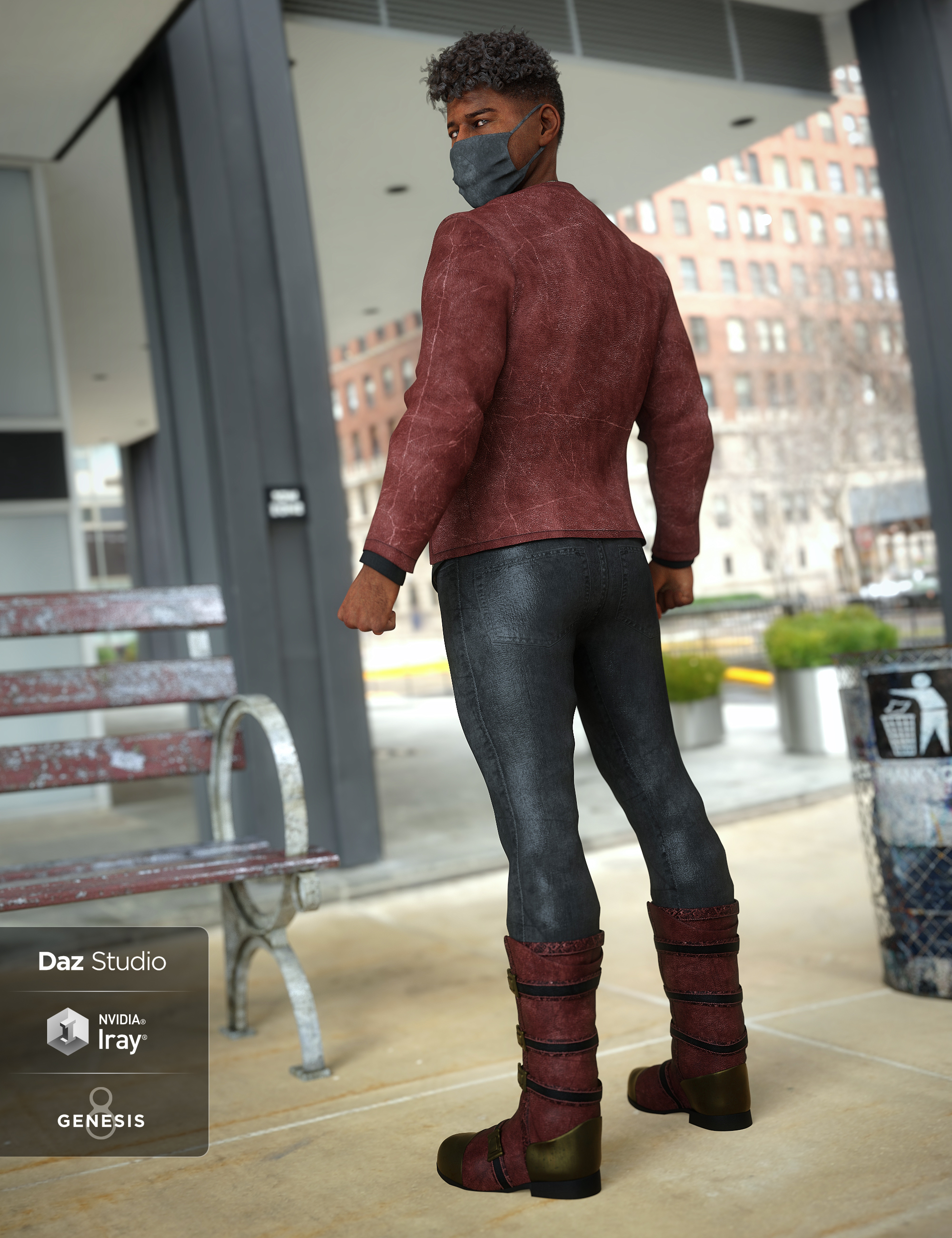 BioGen University Outfit Textures by: DirtyFairy, 3D Models by Daz 3D
