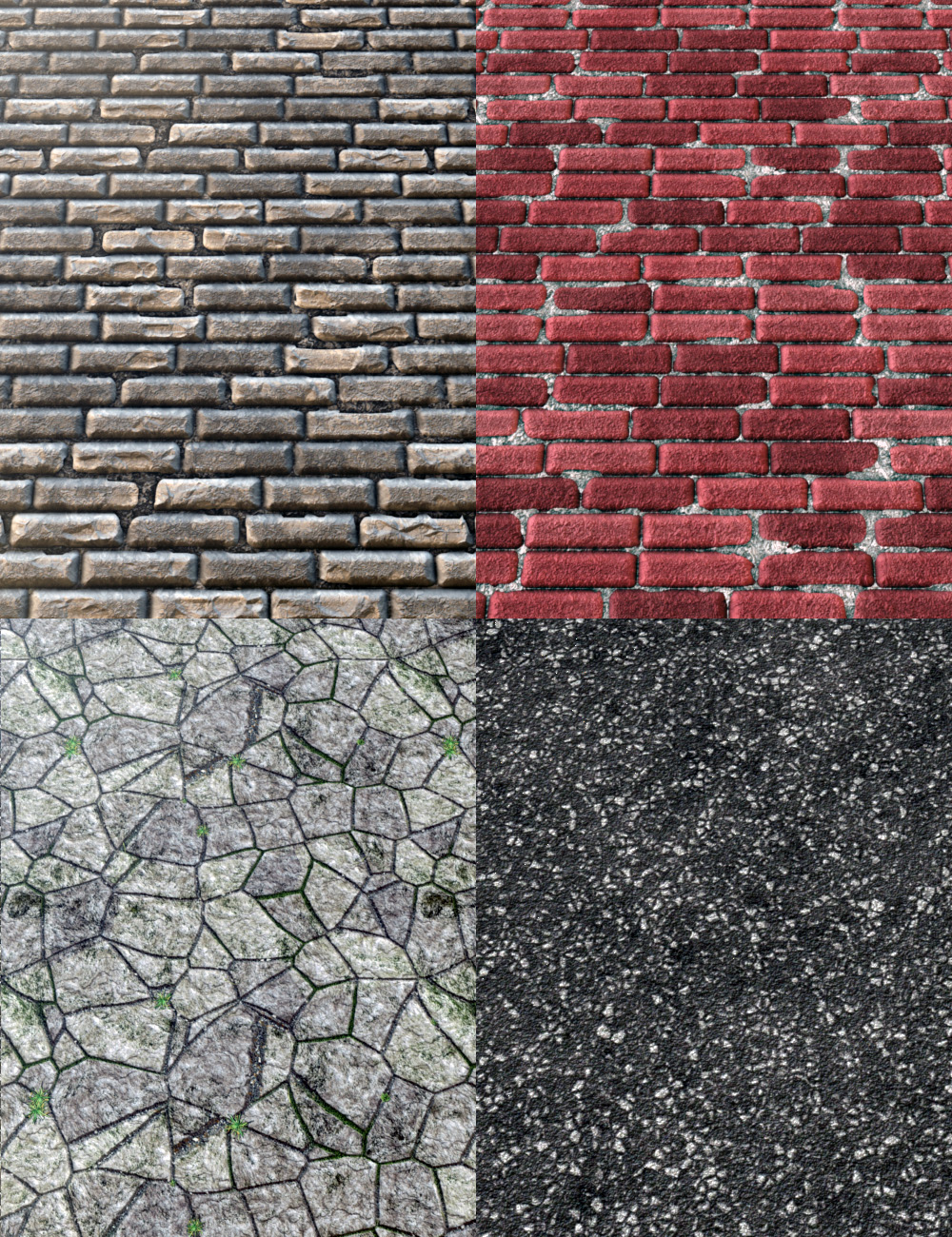 Stone Floors and Walls Shader Presets and Merchant Resource by: SF-Design, 3D Models by Daz 3D