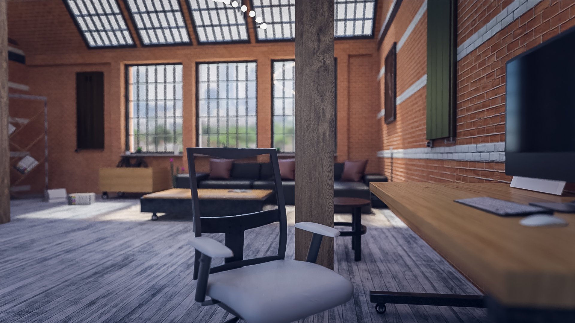 TS Streamlined Living Room by: Tesla3dCorp, 3D Models by Daz 3D