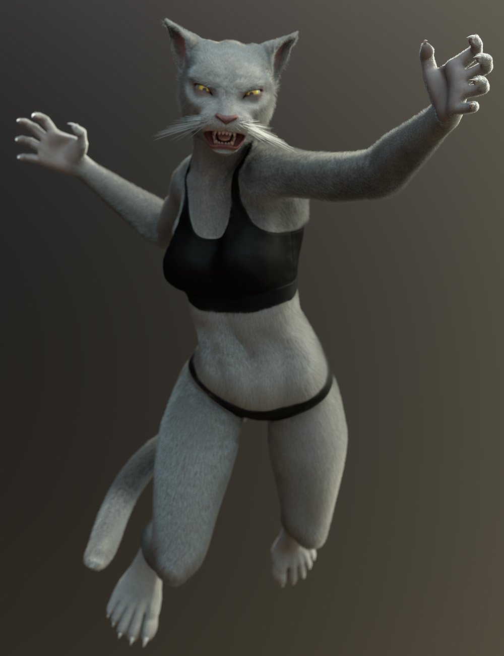 OsoDreamer's FelineFolk for Genesis 8 Female by: Oso3DDisparateDreamer, 3D Models by Daz 3D