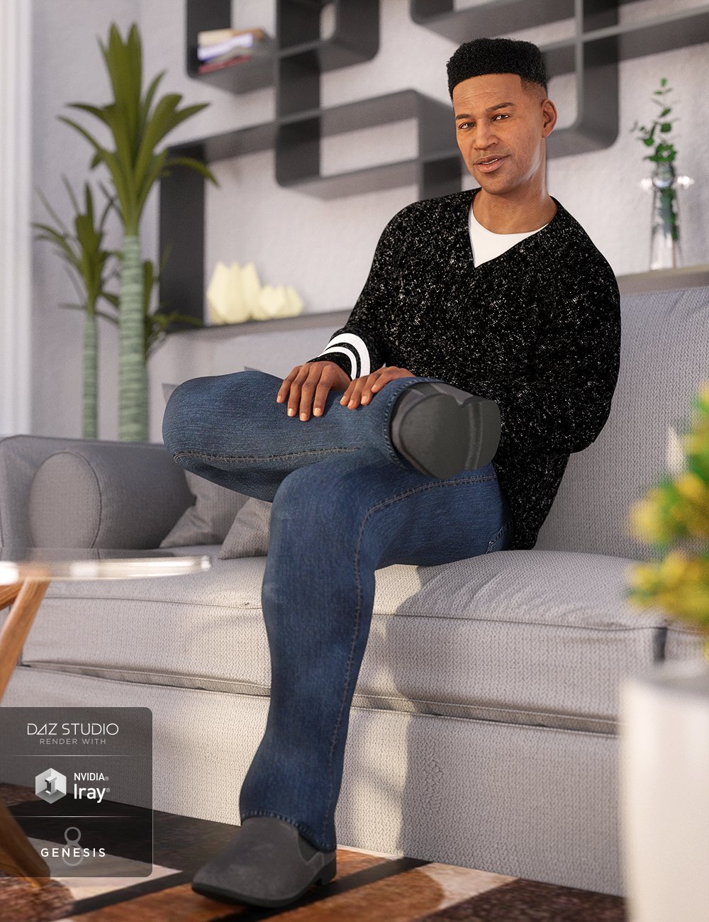 dForce Winston Avenue Outfit for Genesis 8 Male(s)