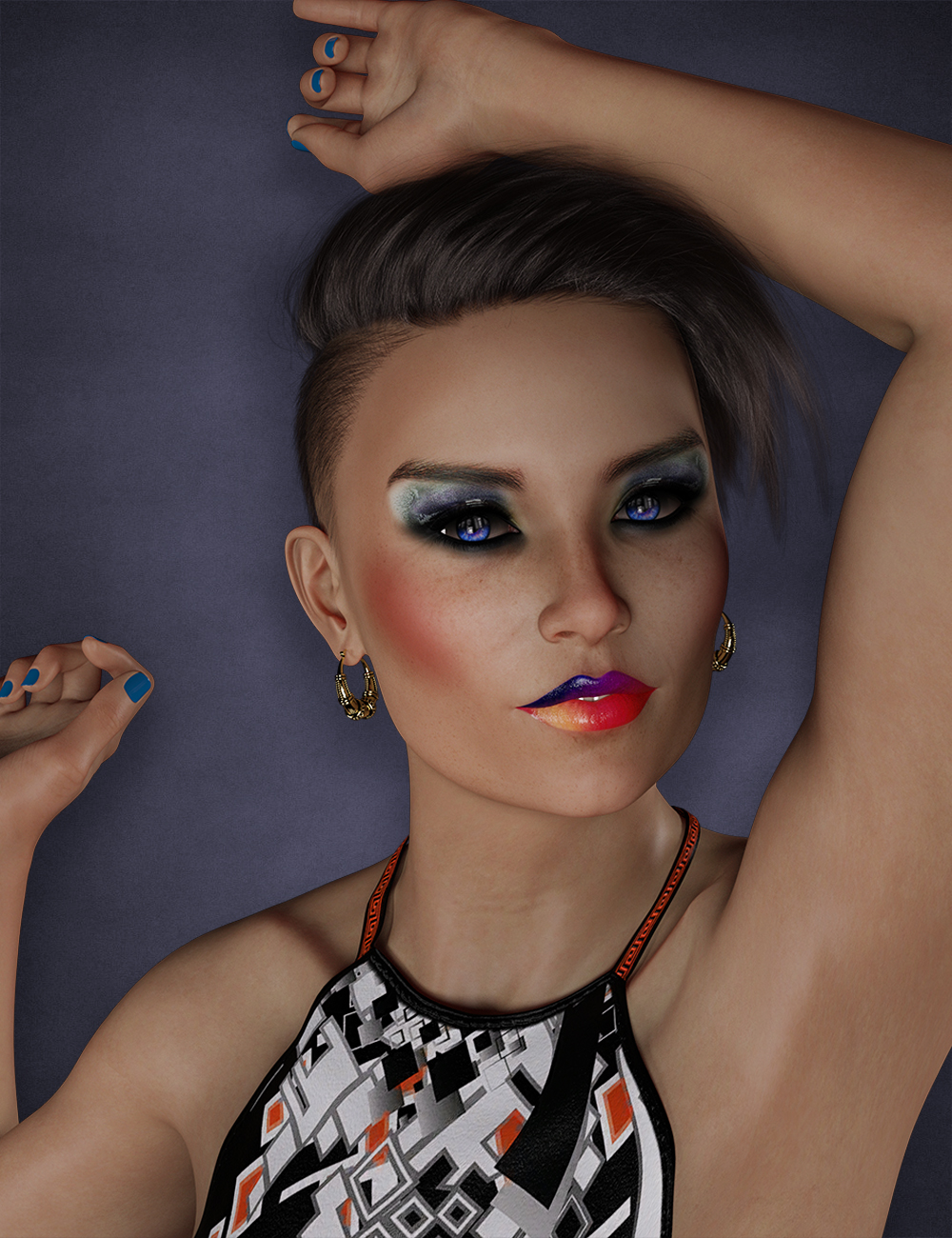 Calla Rue for CJ 8 by: hotlilme74, 3D Models by Daz 3D
