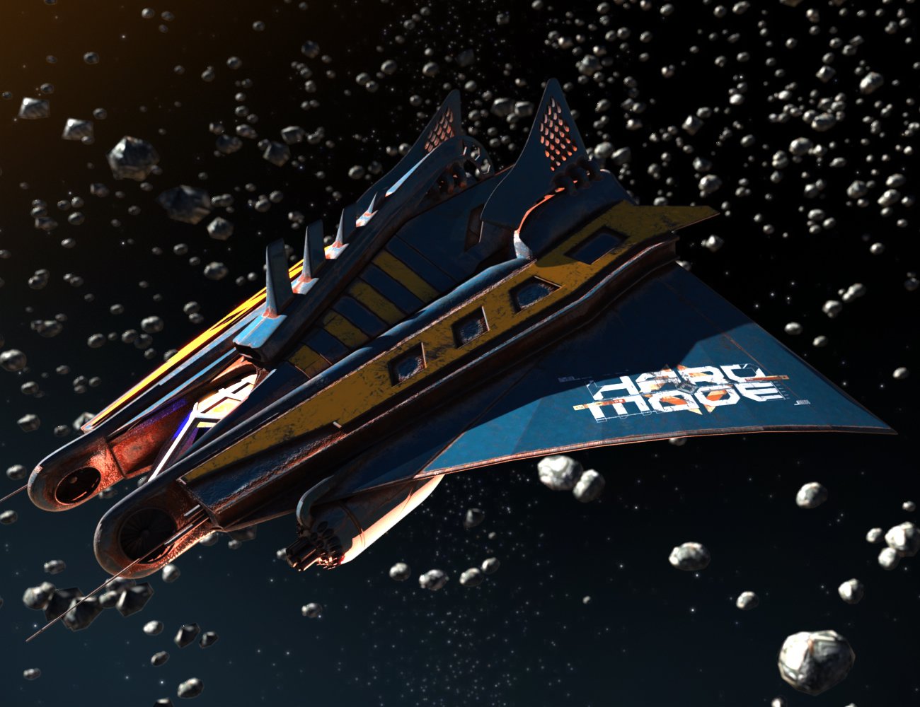 Sci-Fi Spaceship : Judgement Sci-Fi Spaceship : Judgement by: JGreenleesSade, 3D Models by Daz 3D
