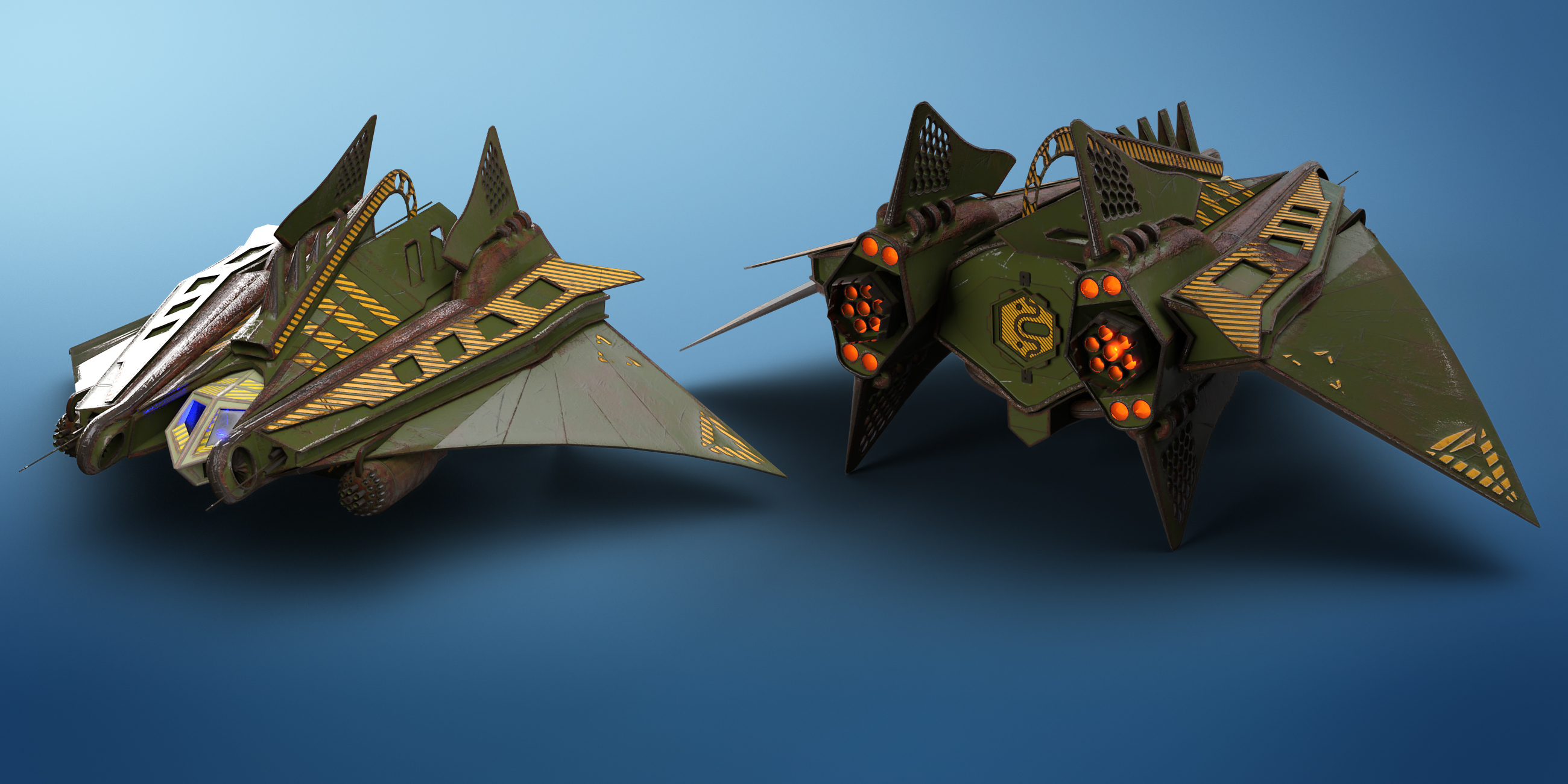 Sci-Fi Spaceship : Judgement Sci-Fi Spaceship : Judgement by: JGreenleesSade, 3D Models by Daz 3D
