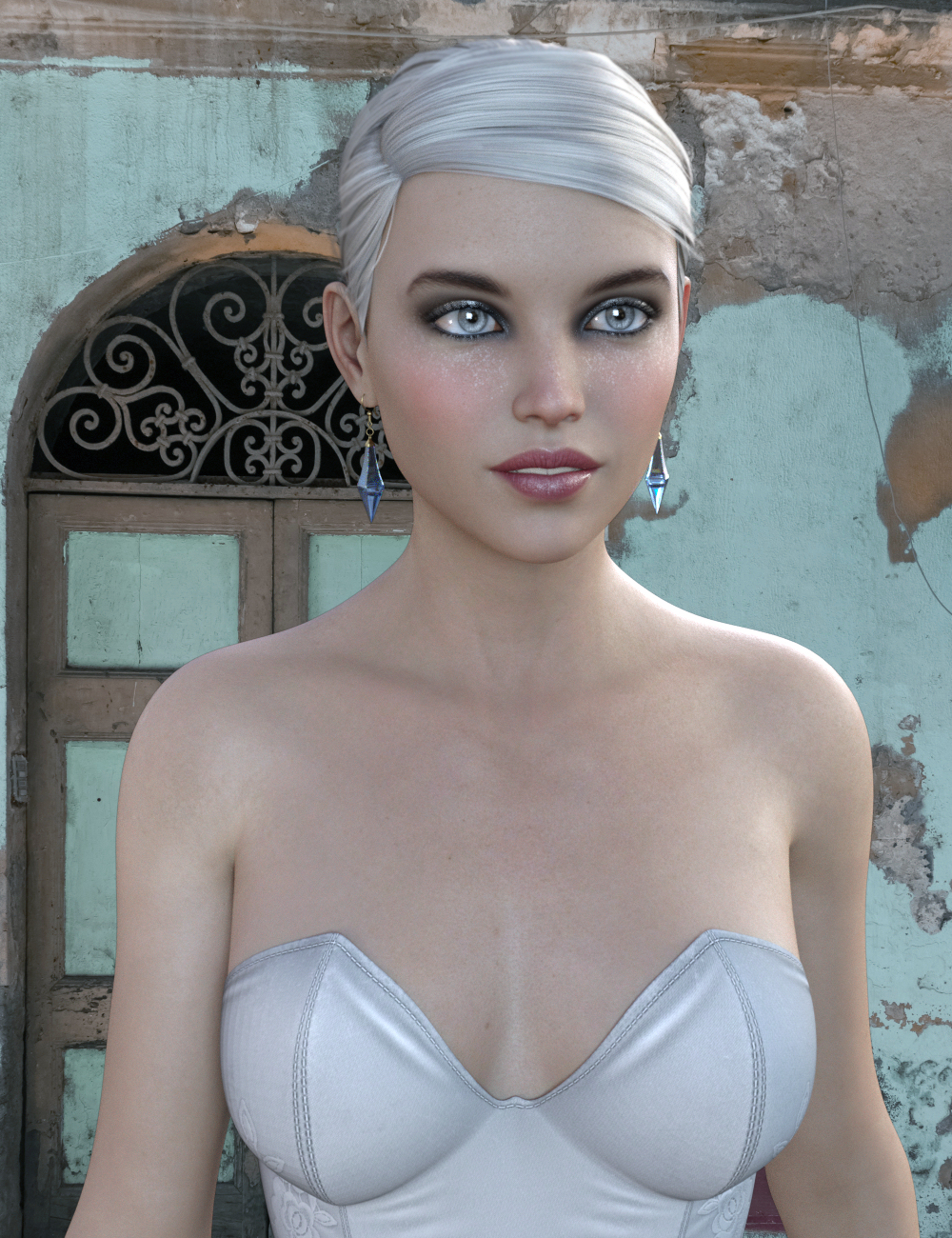 Adia Hair for CJ 8 and Genesis 8 Female(s) by: Propschick, 3D Models by Daz 3D