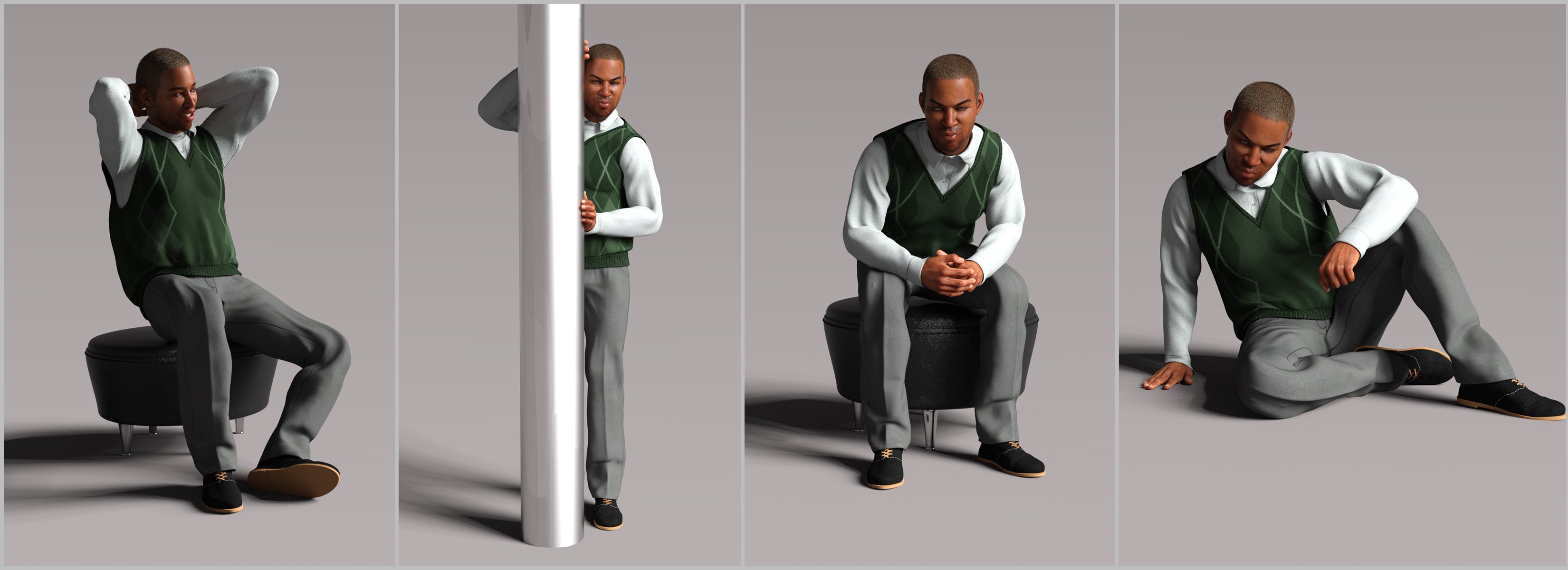 Z Stern But Fun Poses and Expressions for Leroy 8 Z Stern But Fun Poses and Expressions for Leroy 8 by: Zeddicuss, 3D Models by Daz 3D