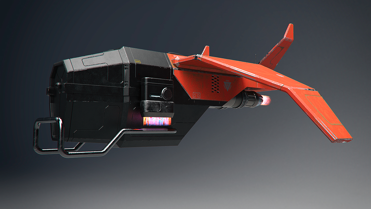 Sci-fi Drone Sci-fi Drone by: Mely3D, 3D Models by Daz 3D