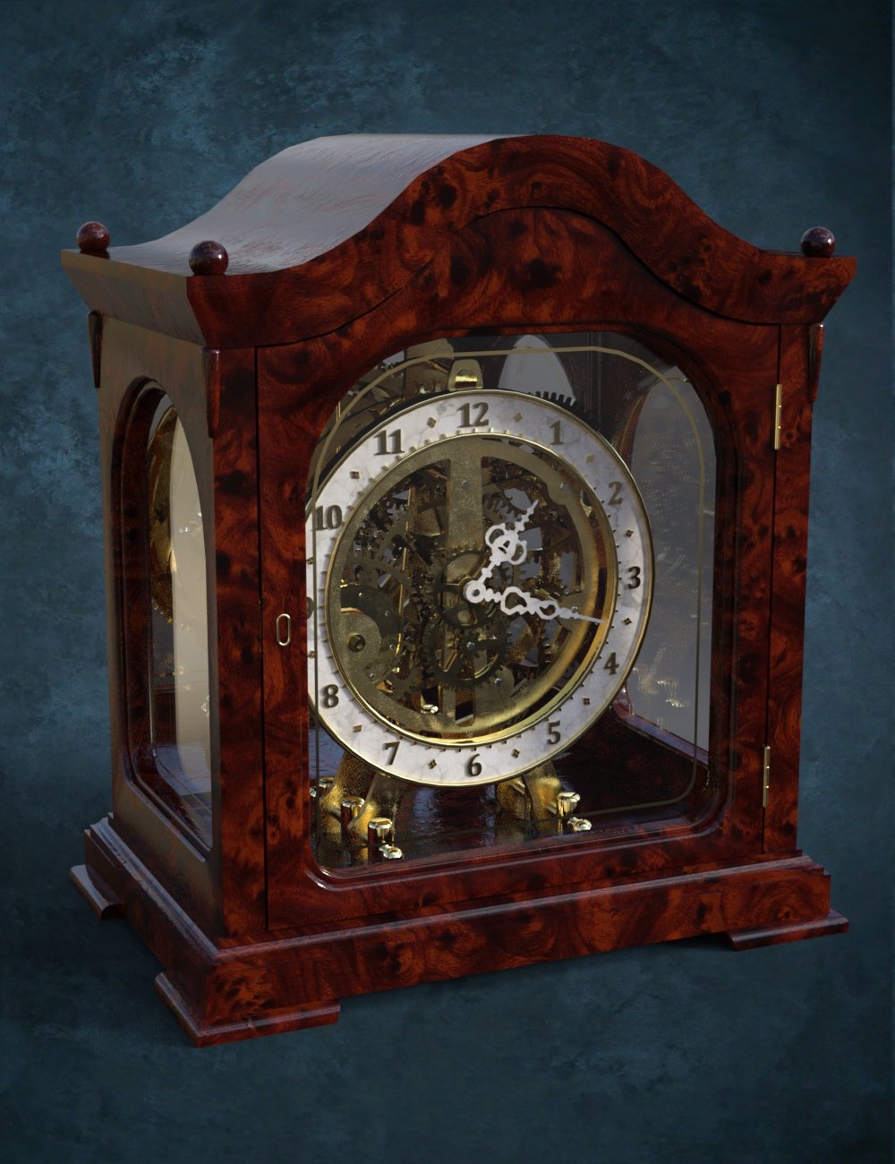 DzFire Clock by: DzFire, 3D Models by Daz 3D