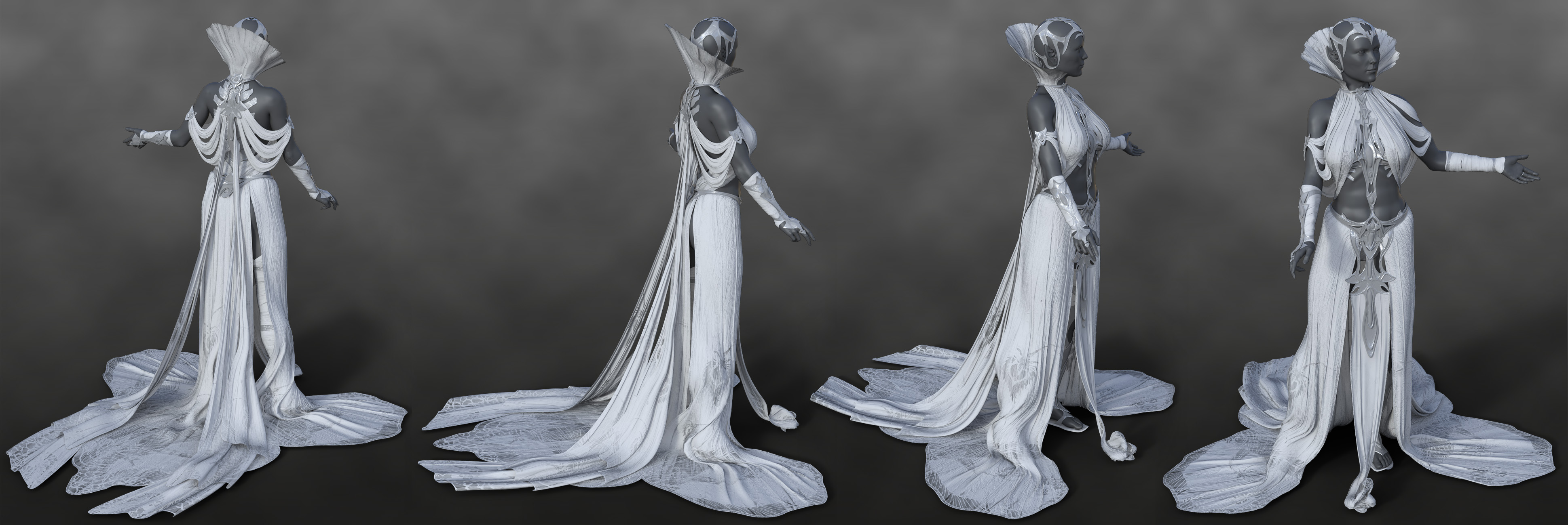dForce Ridge Outfit for Genesis 8 Female by: ArkiShox-Design, 3D Models by Daz 3D