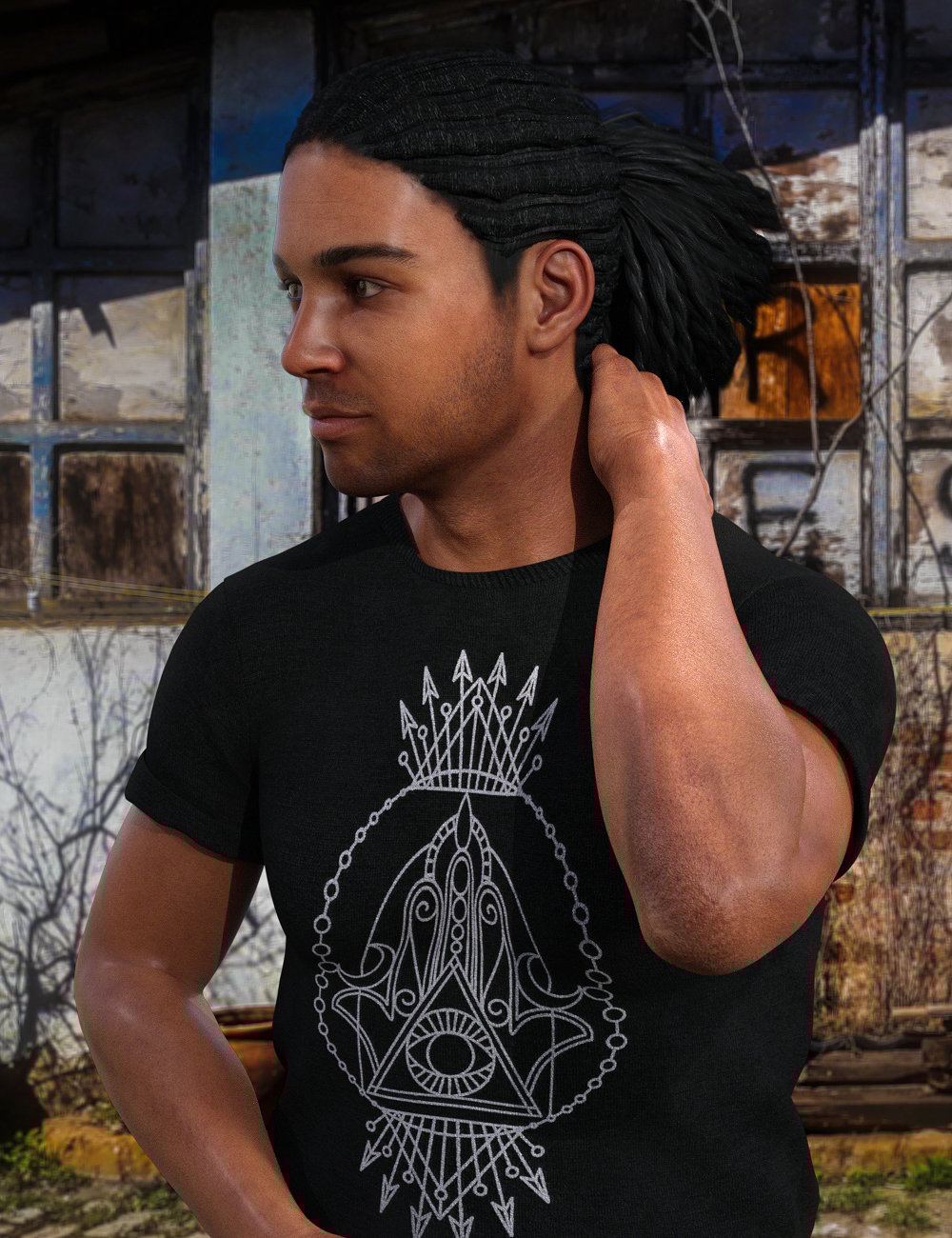 Terry Hair for Leroy 8 Terry Hair for Leroy 8 by: Propschick, 3D Models by Daz 3D