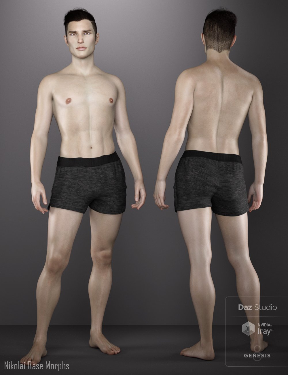 Nikolai for Dain 8 and Genesis 8 Male Nikolai for Dain 8 and Genesis 8 Male by: Darwins Mishap(s), 3D Models by Daz 3D