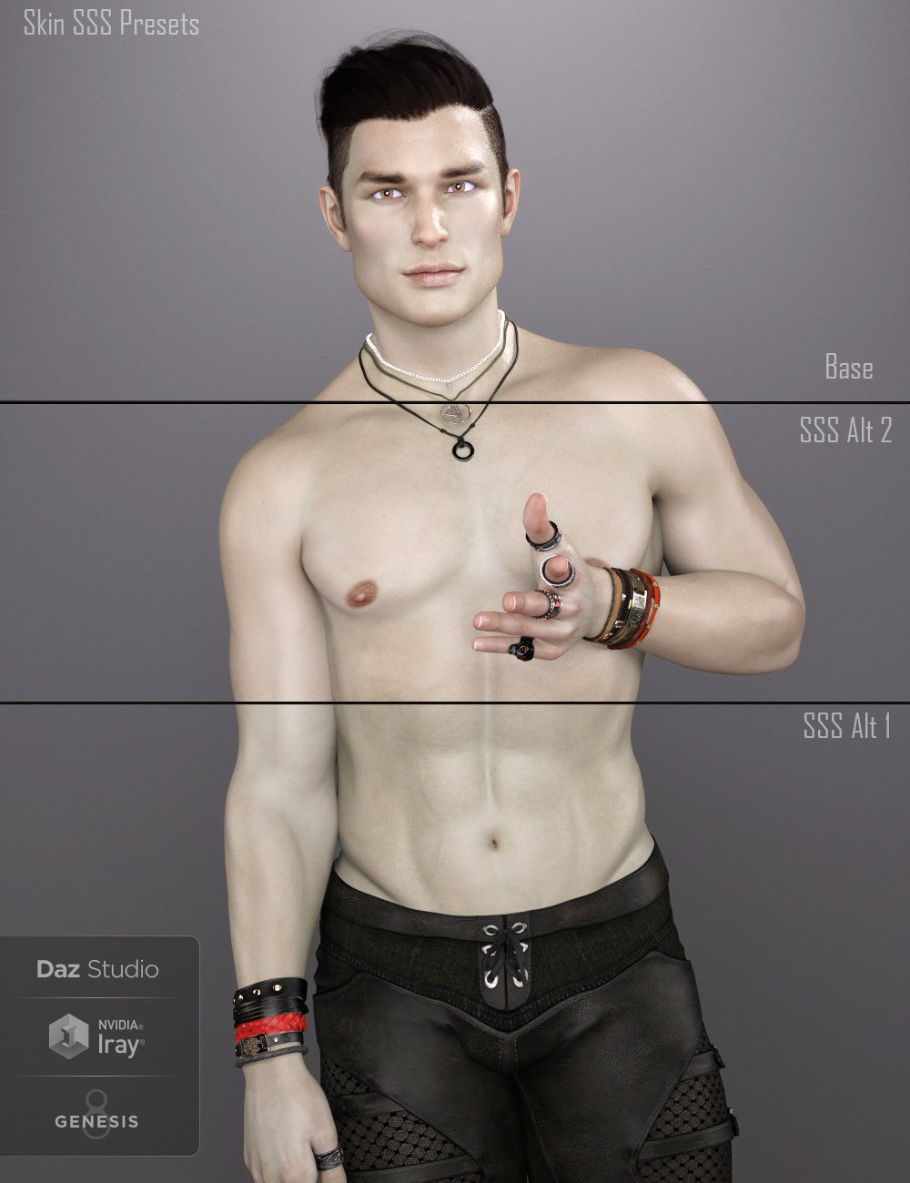 Nikolai for Dain 8 and Genesis 8 Male by: Darwins Mishap(s), 3D Models by Daz 3D