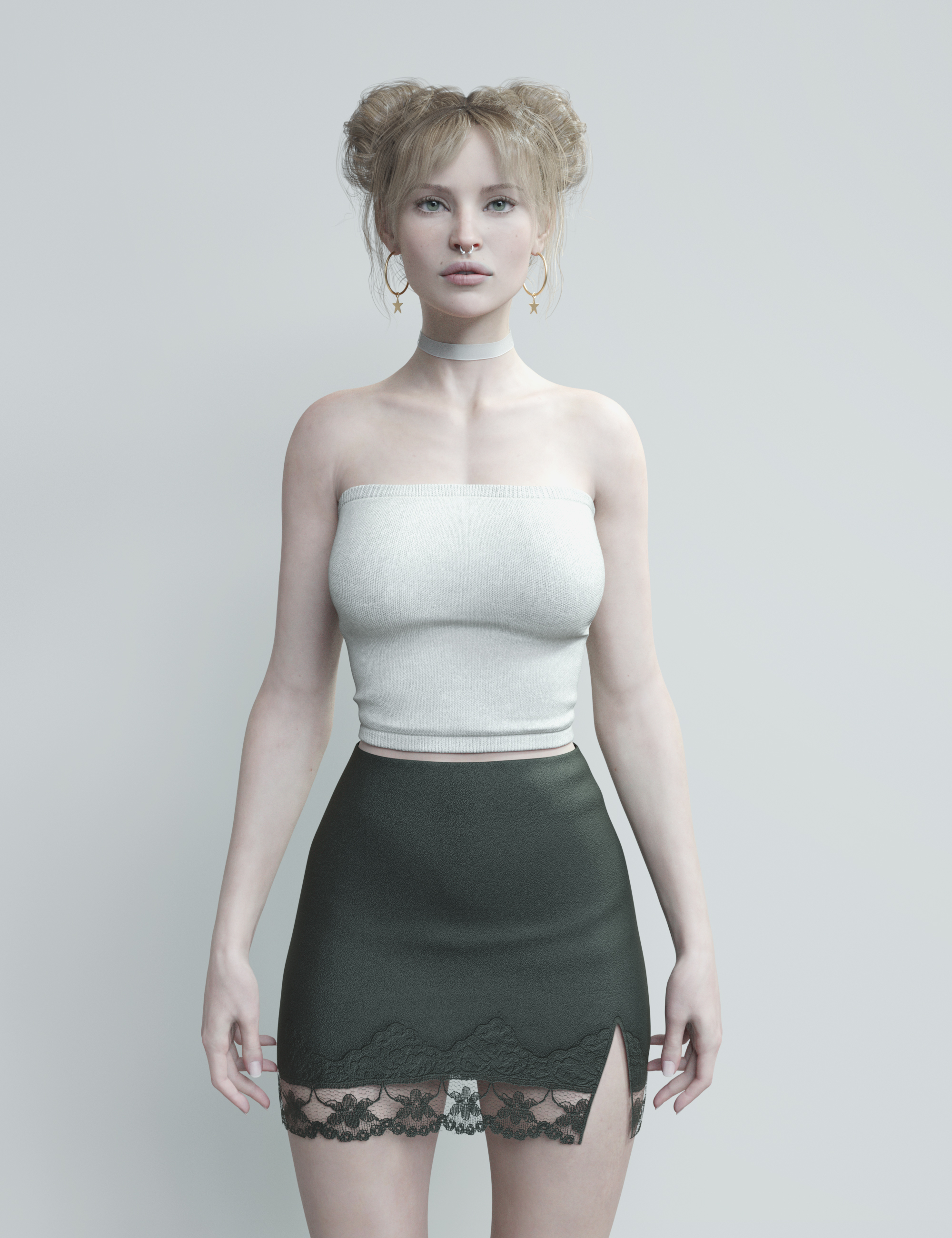 dForce Coldhearted Outfit for Genesis 8 Female(s) by: peache, 3D Models by Daz 3D