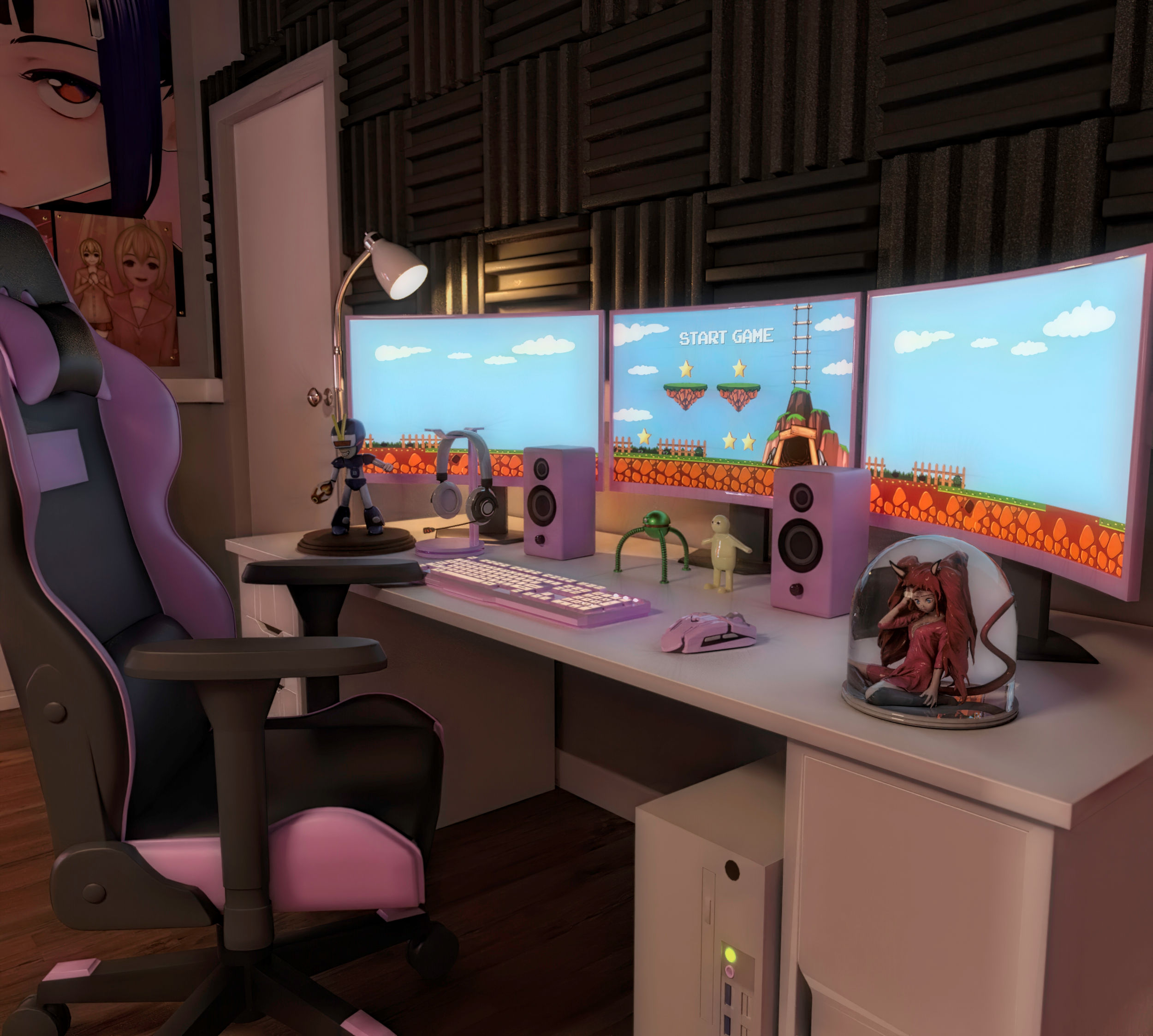 FG Gamer Room FG Gamer Room by: Fugazi1968Ironman, 3D Models by Daz 3D