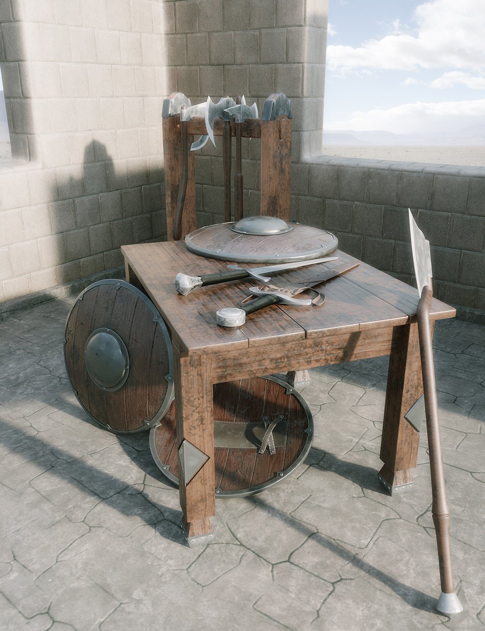 Gladiator Weapons Gladiator Weapons by: fjaa3d, 3D Models by Daz 3D