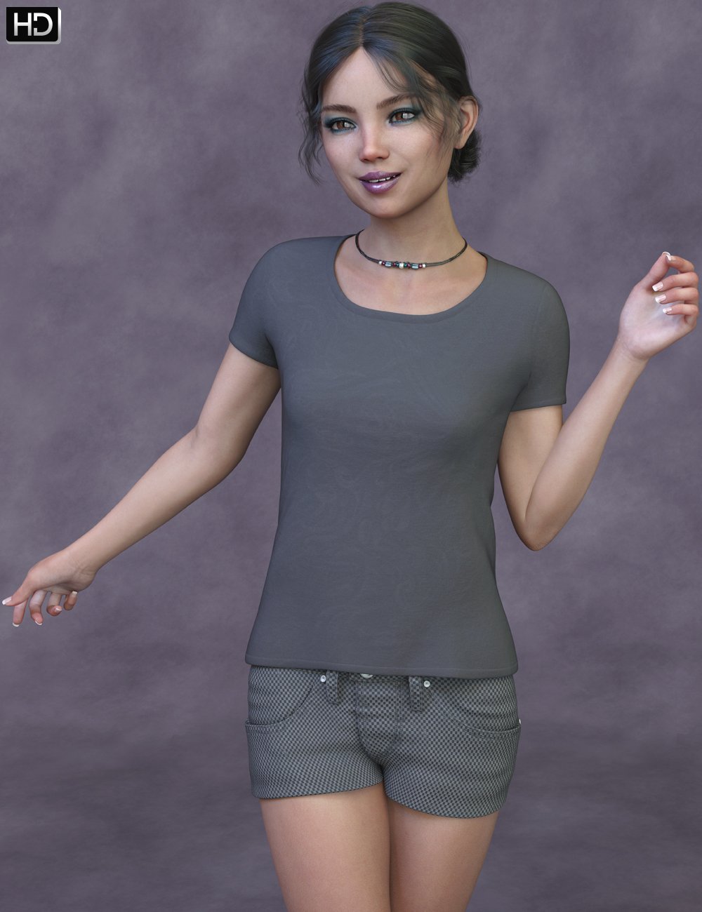 Teen Bianca HD for Genesis 8 Female by: Emrys, 3D Models by Daz 3D