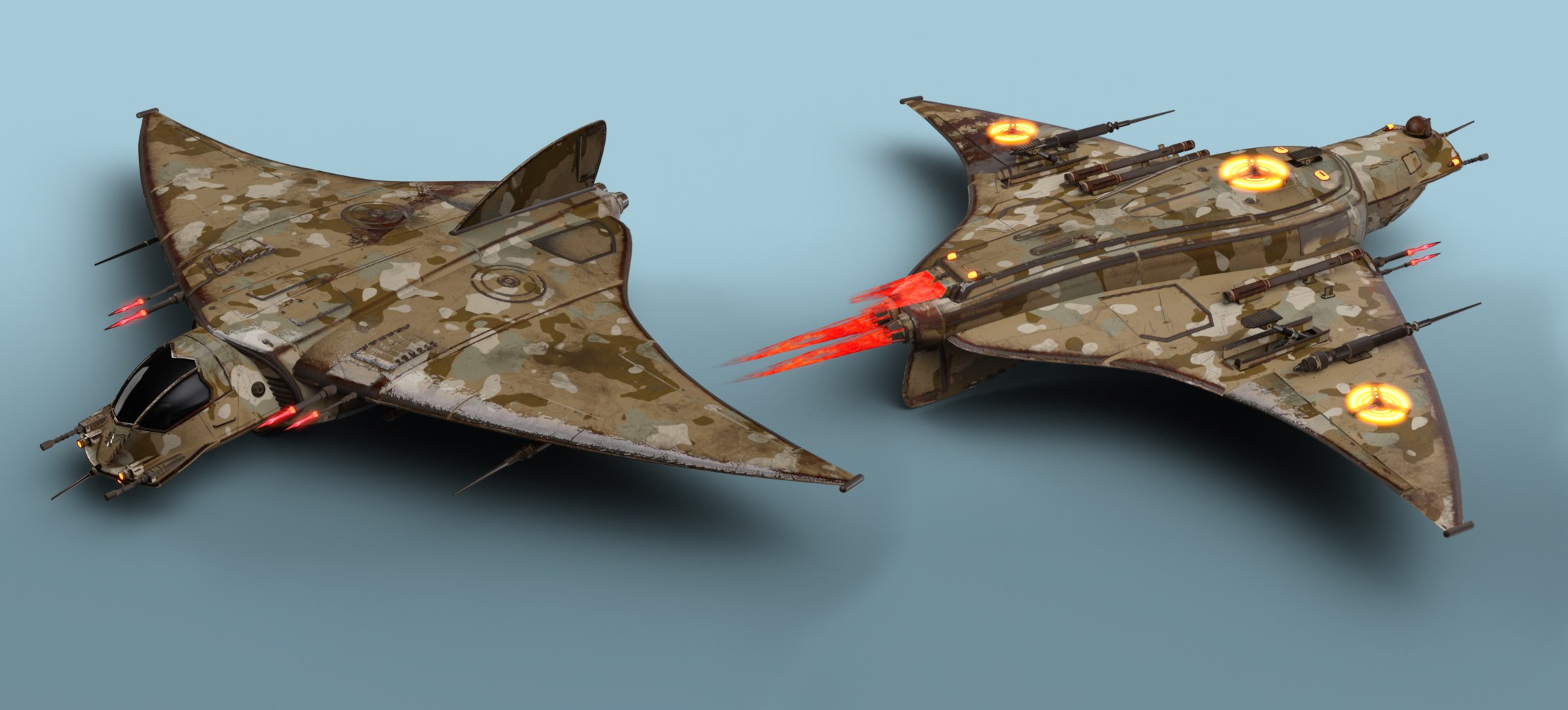 Starship Stingray : Liberator by: JGreenleesSade, 3D Models by Daz 3D