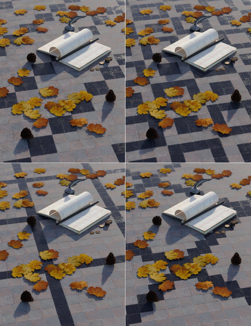 Medieval Church Floor Tile Iray Shaders Vol 1 by: ForbiddenWhispers, 3D Models by Daz 3D