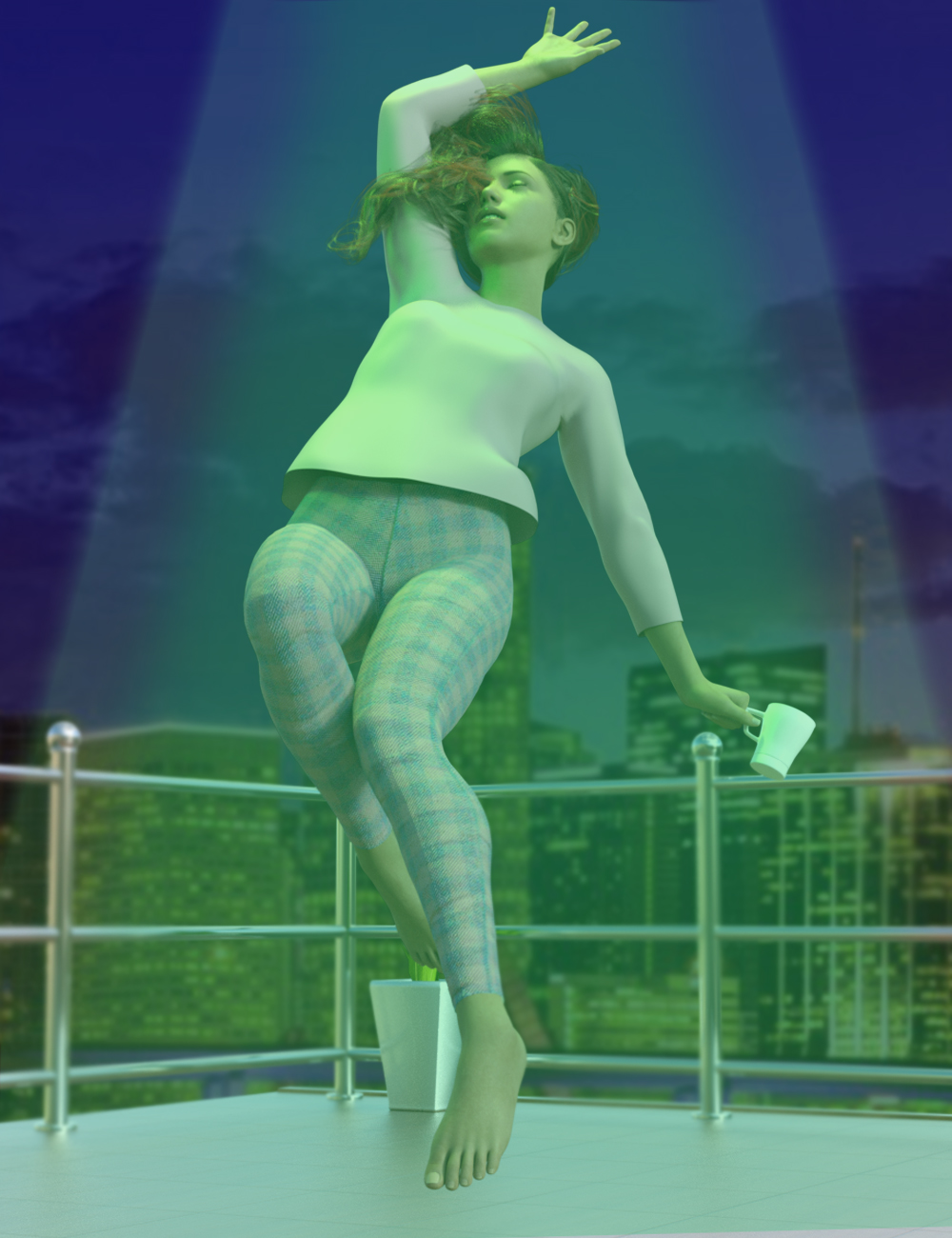 Abducted Poses for Genesis 8 Female And Male