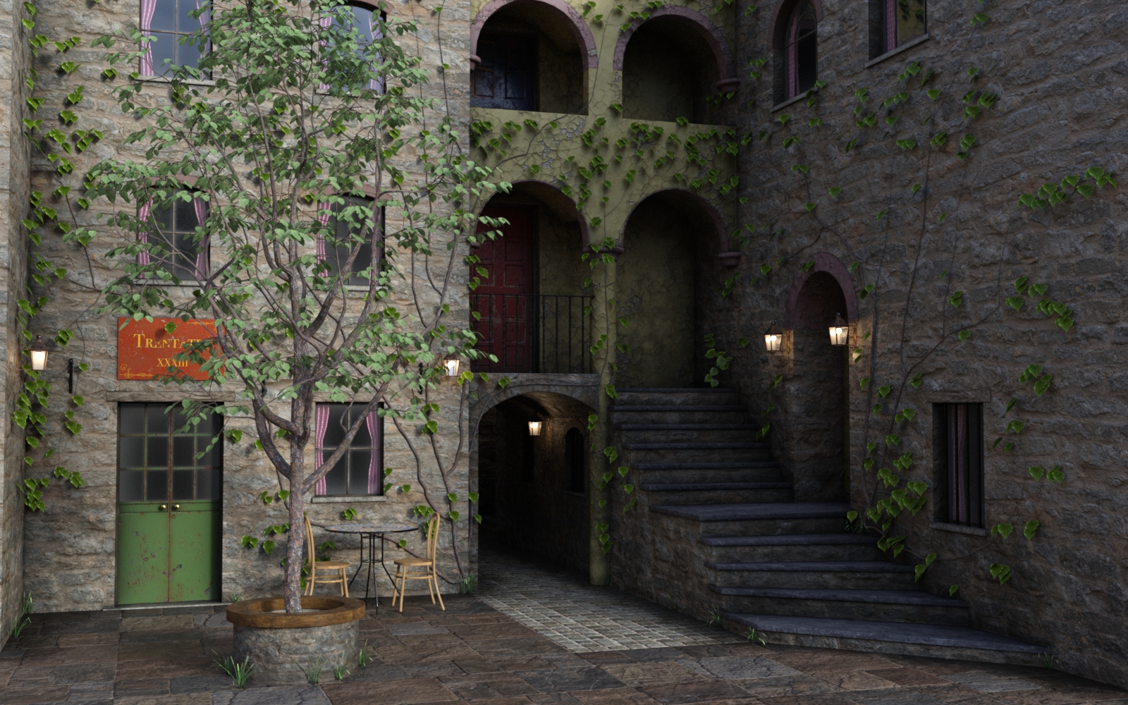 Piazza Vecchia Piazza Vecchia by: TangoAlpha, 3D Models by Daz 3D