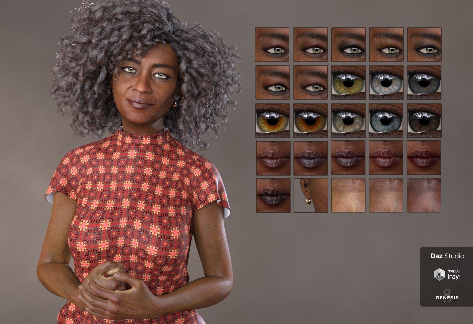Mama T HD for Nida 8 Mama T HD for Nida 8 by: SR3, 3D Models by Daz 3D