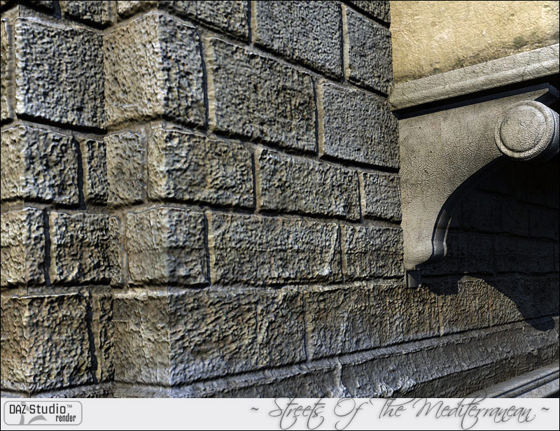 Streets Of The Mediterranean by: Stonemason, 3D Models by Daz 3D