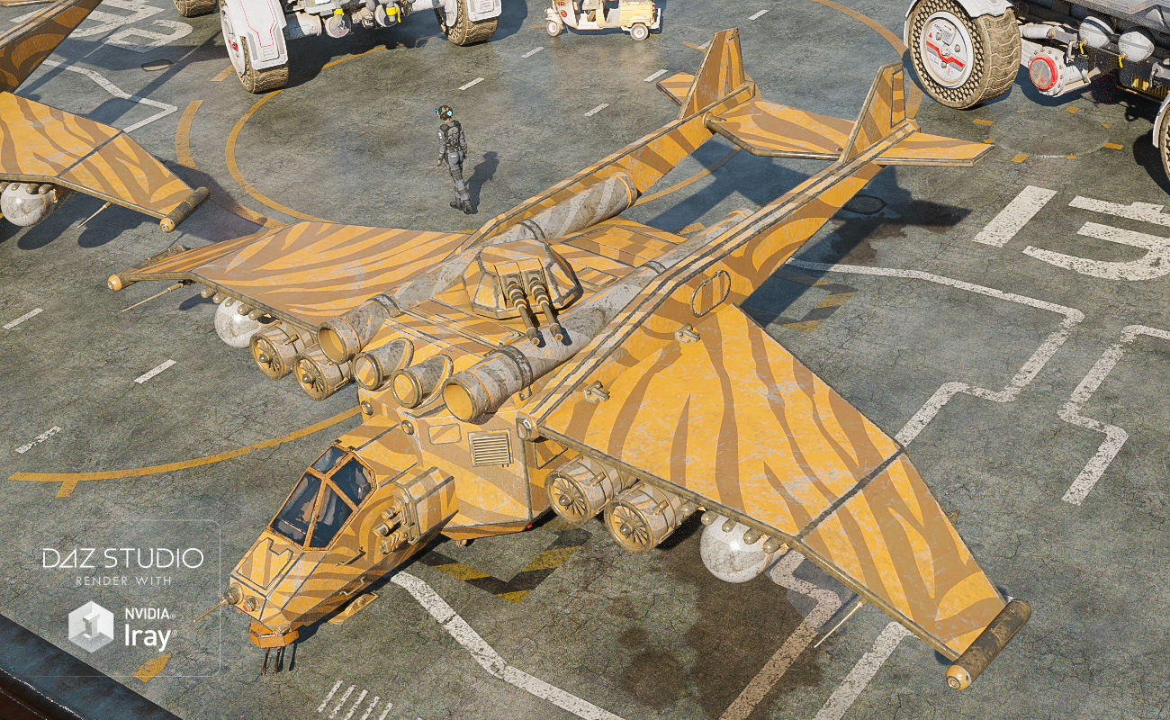 Aircraft Condor : Reconnaisance by: Moonscape GraphicsSade, 3D Models by Daz 3D