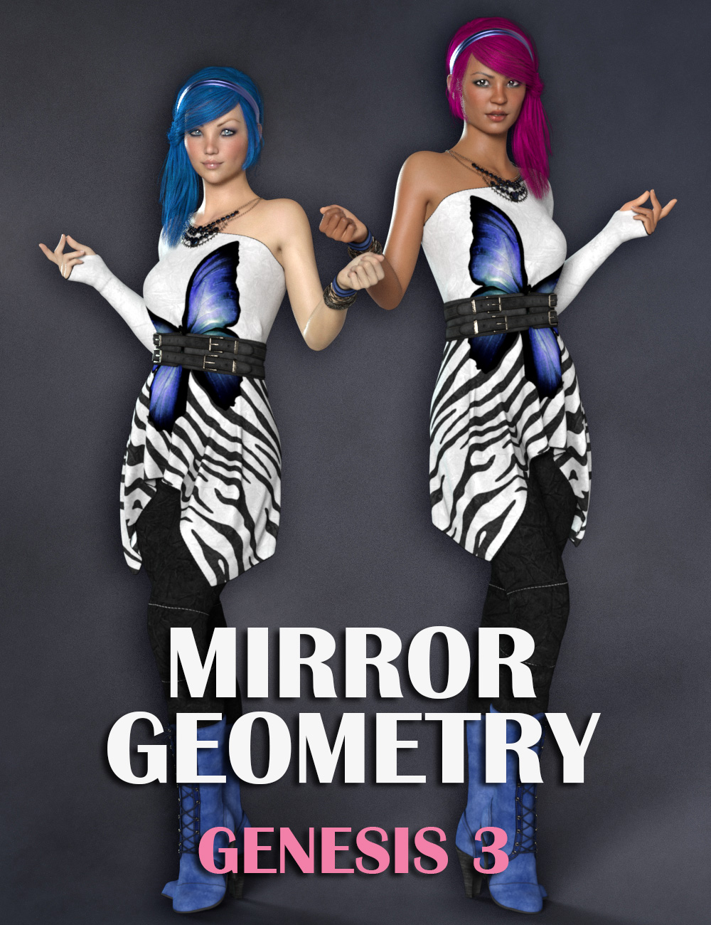 Mirror Geometry for Genesis 3 by: RiverSoft Artesha, 3D Models by Daz 3D