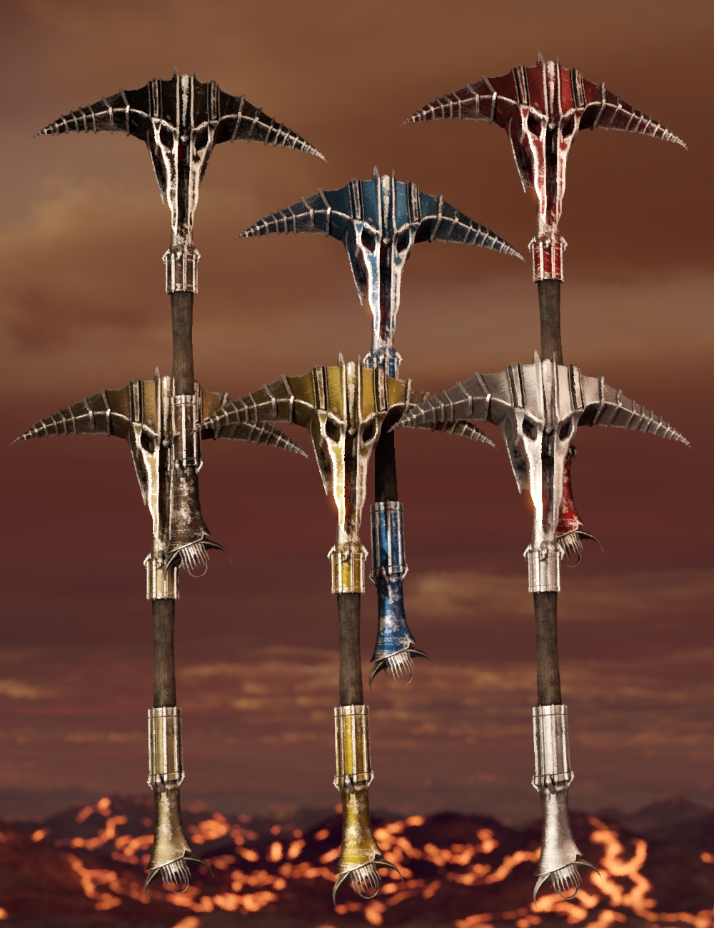 Vaelrog Weapons Collection by: Britech, 3D Models by Daz 3D