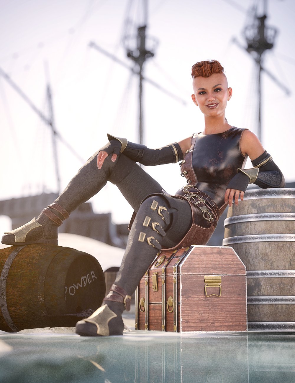 Sabriel Outfit for Genesis 8 Female(s)