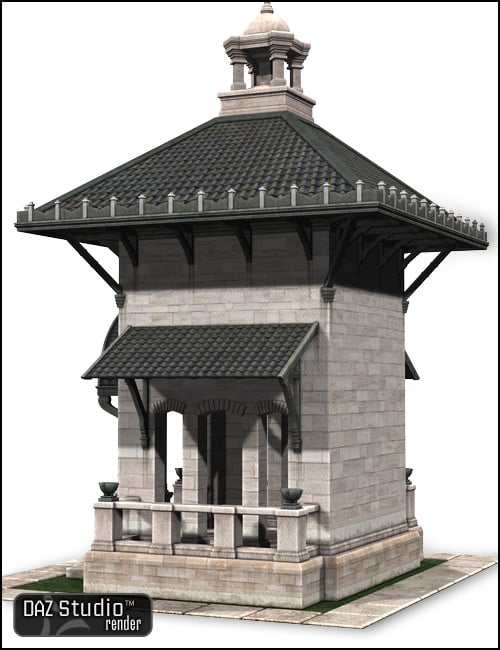 Pavilion of Montchanin Pavilion of Montchanin by: Jack Tomalin, 3D Models by Daz 3D
