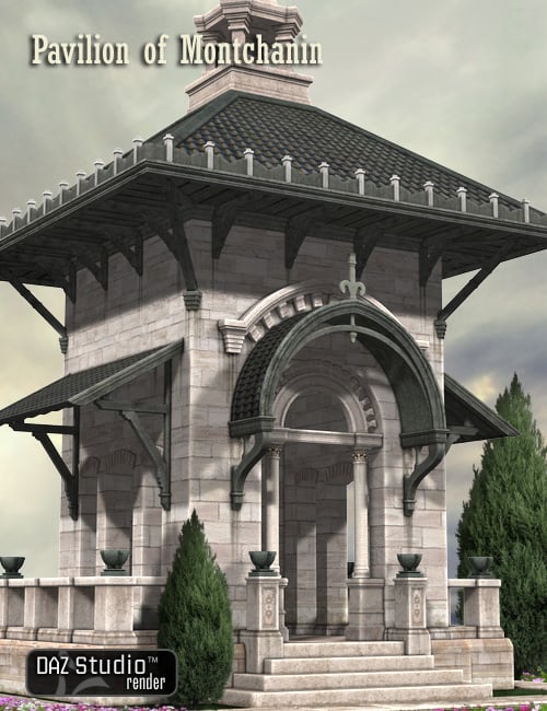 Pavilion of Montchanin by: Jack Tomalin, 3D Models by Daz 3D