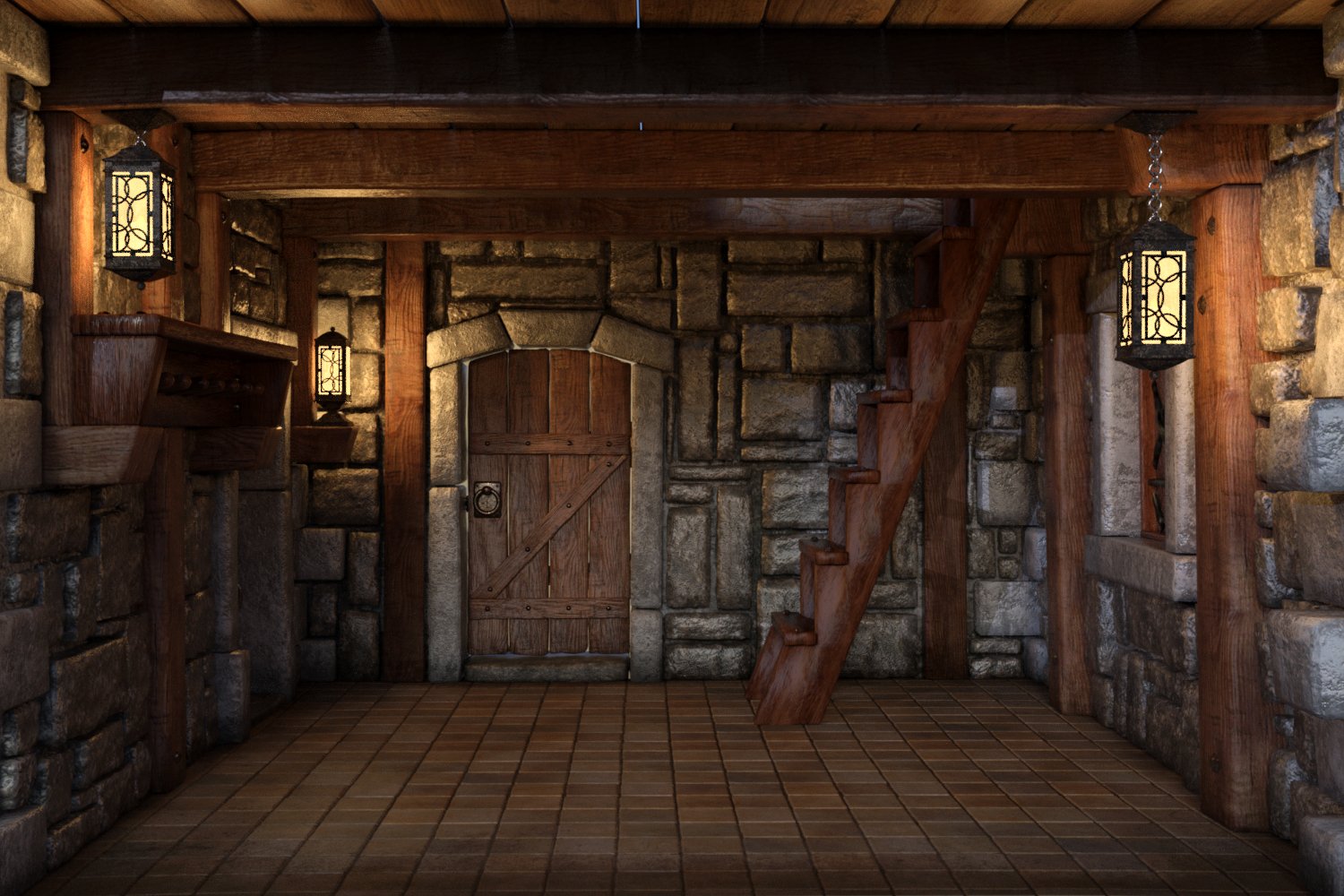 Old Crone's Home by: The Alchemist, 3D Models by Daz 3D