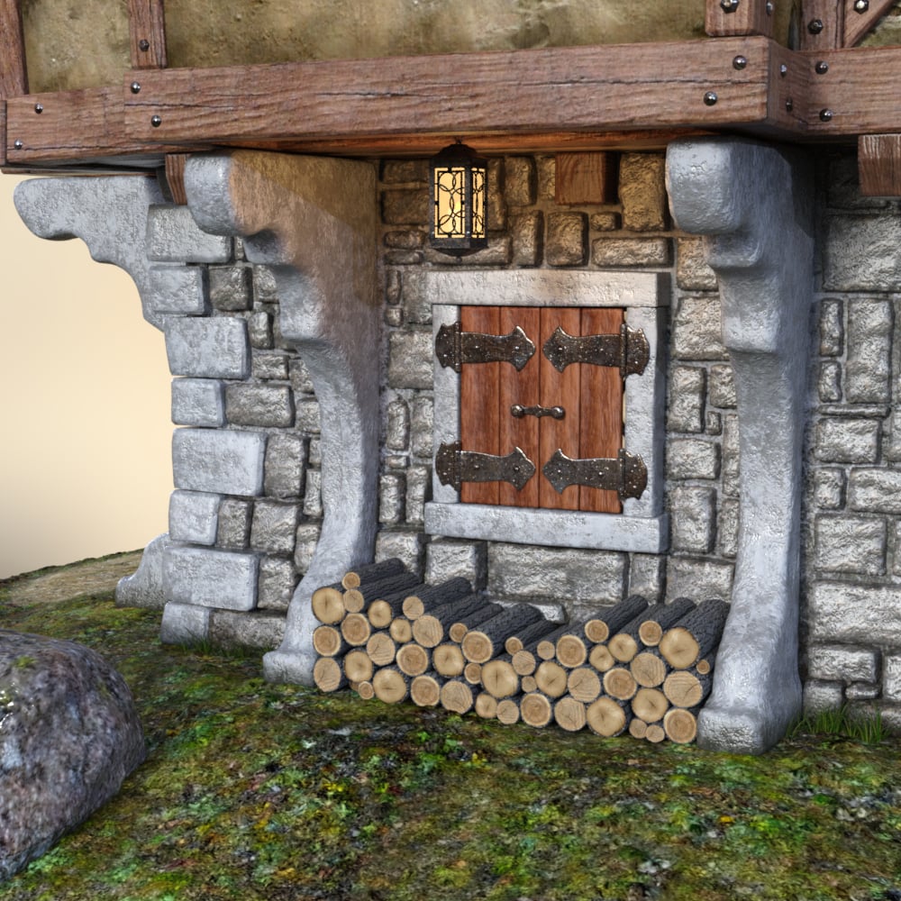 Old Crone's Home Old Crone's Home by: The Alchemist, 3D Models by Daz 3D