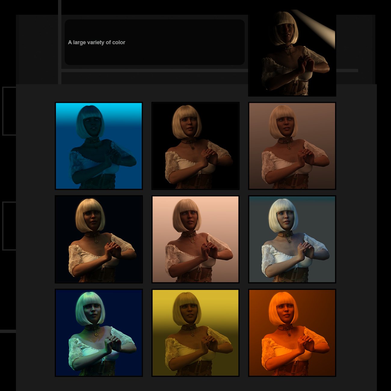 Fantasy and SciFi Fast Render Lights Fantasy and SciFi Fast Render Lights by: Marshian, 3D Models by Daz 3D