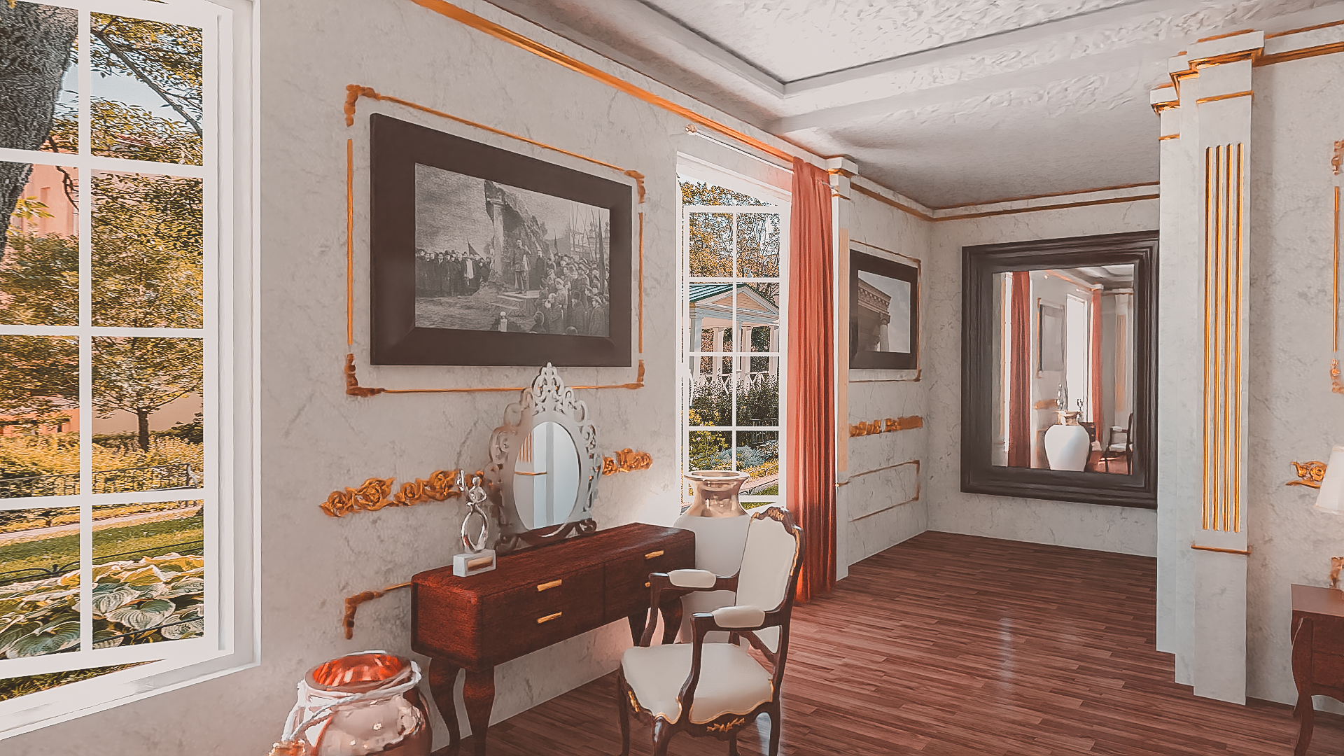 Russian Bedroom Russian Bedroom by: Tesla3dCorp, 3D Models by Daz 3D