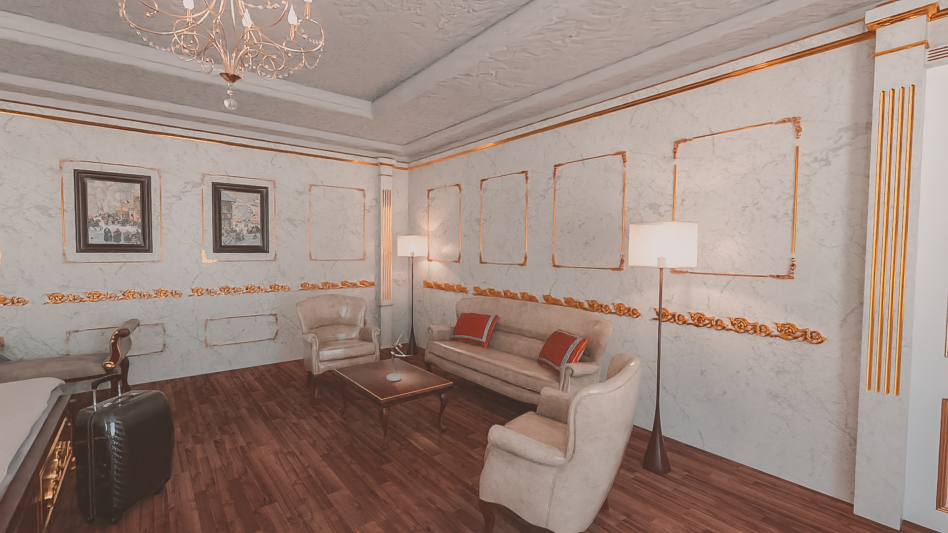 Russian Bedroom by: Tesla3dCorp, 3D Models by Daz 3D