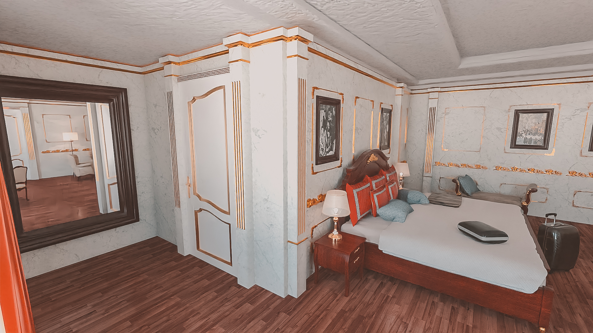 Russian Bedroom by: Tesla3dCorp, 3D Models by Daz 3D