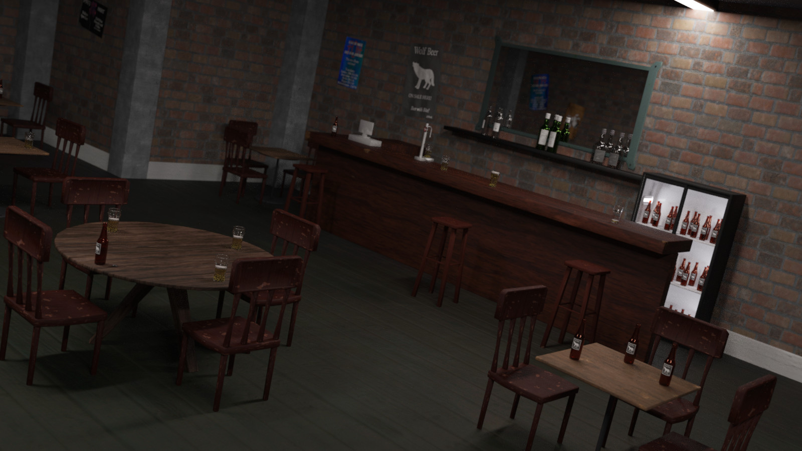 Tornado Bar: Fight Bar Tornado Bar: Fight Bar by: Silent Winter, 3D Models by Daz 3D