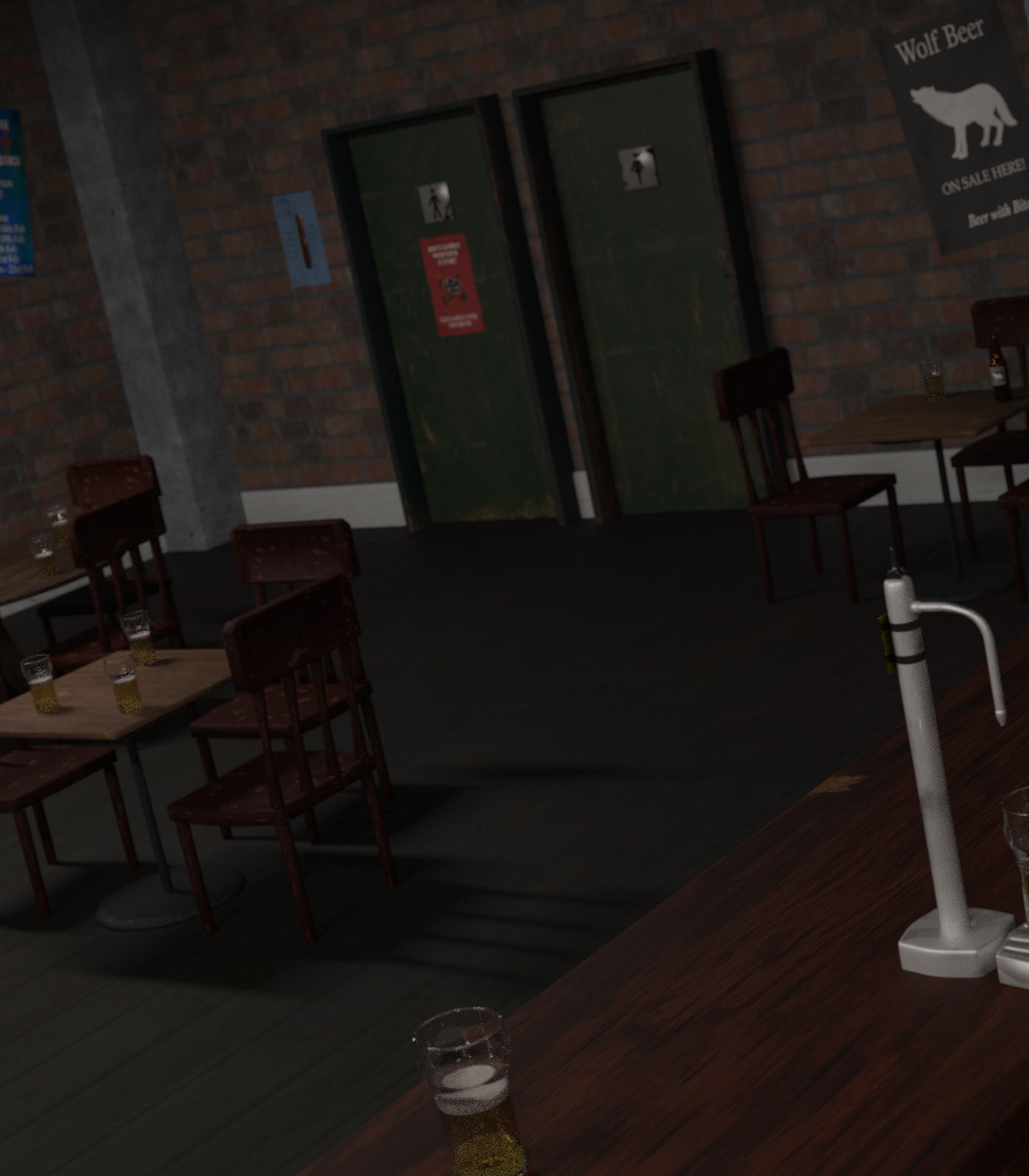 Tornado Bar: Fight Bar Tornado Bar: Fight Bar by: Silent Winter, 3D Models by Daz 3D