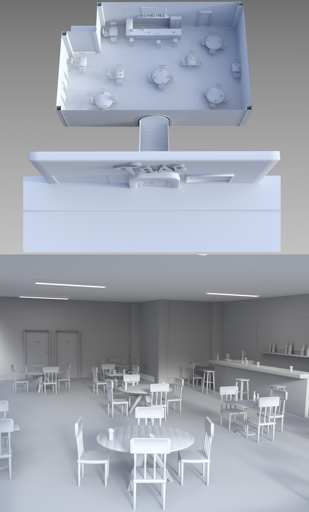 Tornado Bar: Fight Bar Tornado Bar: Fight Bar by: Silent Winter, 3D Models by Daz 3D