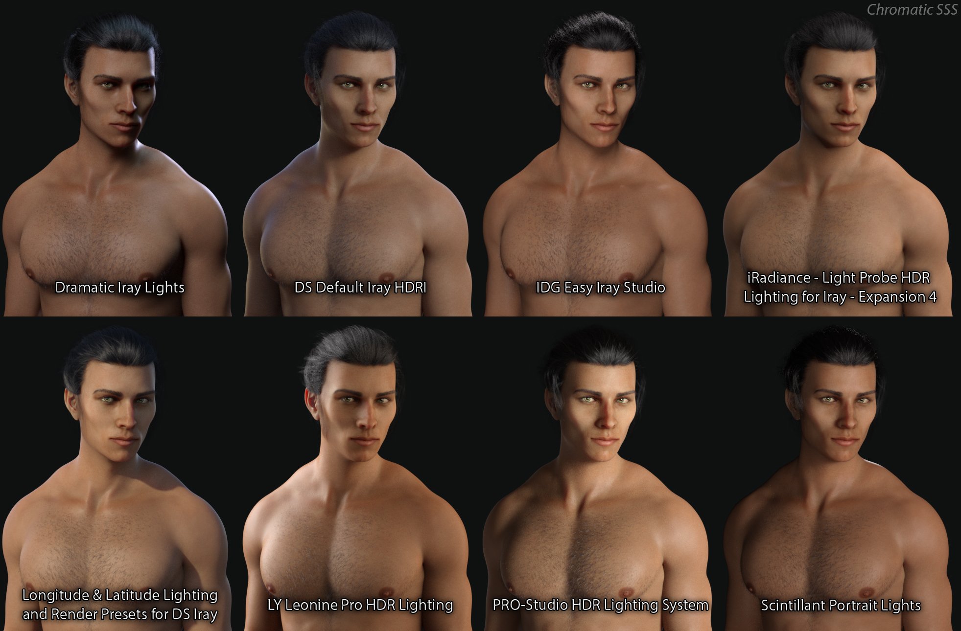 CC Dragomir for Genesis 8 Male by: ChangelingChick, 3D Models by Daz 3D