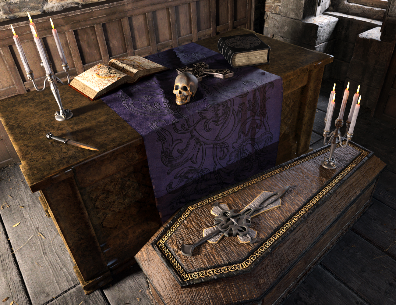 Mortuorum Sacris : Nosferatu Mortuorum Sacris : Nosferatu by: Moonscape GraphicsSade, 3D Models by Daz 3D