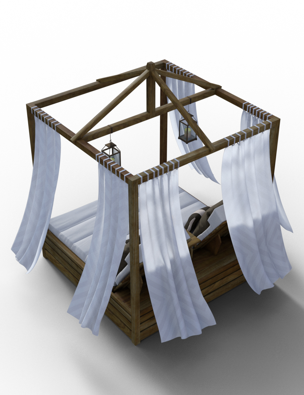 Garden Bed Garden Bed by: fjaa3d, 3D Models by Daz 3D