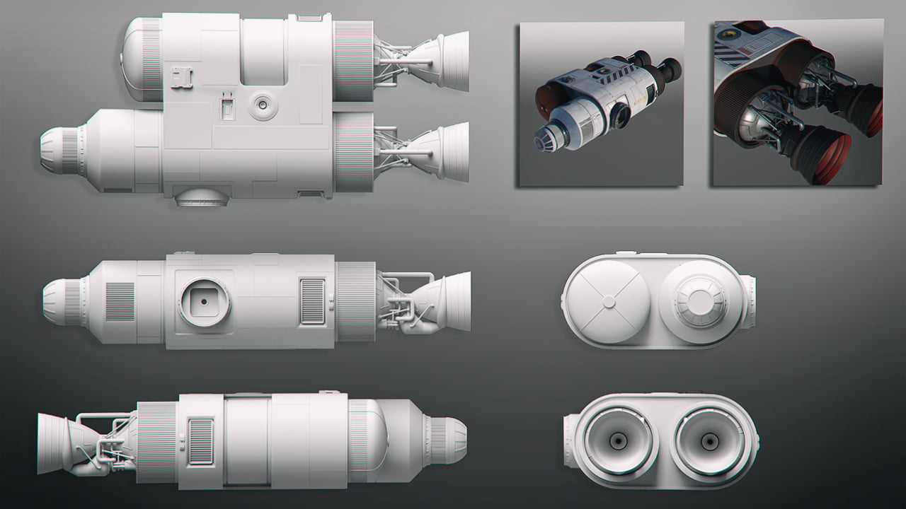Sci-Fi Rescue Module by: Mely3D, 3D Models by Daz 3D