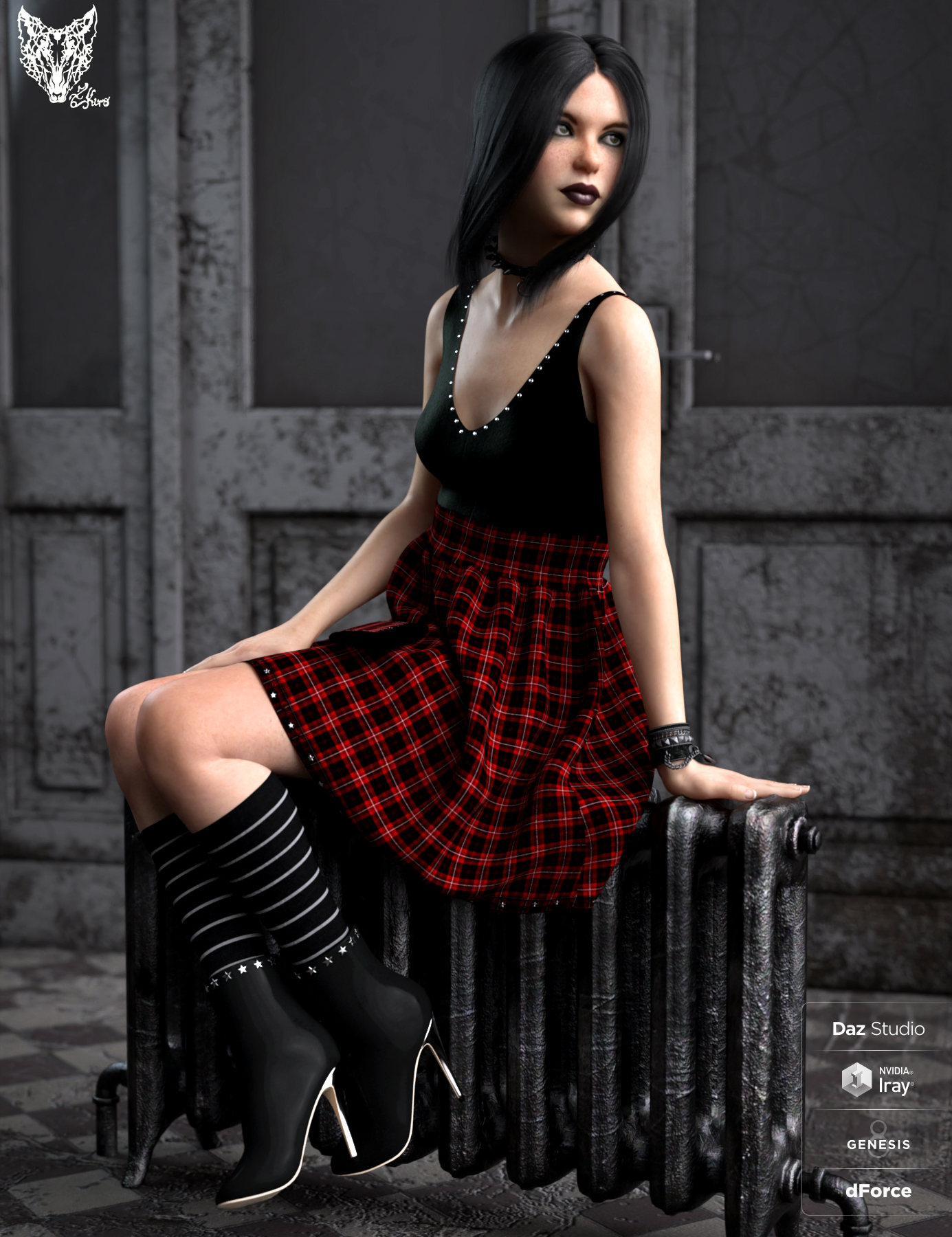 Inocencia Dress Texture Pack | Daz 3D